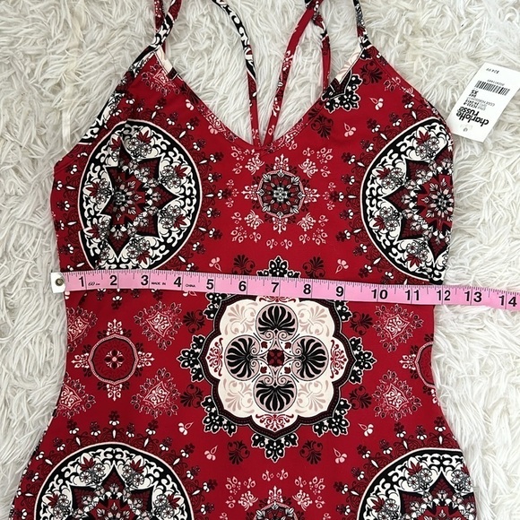 Red mini dress - Picture 6 of 7